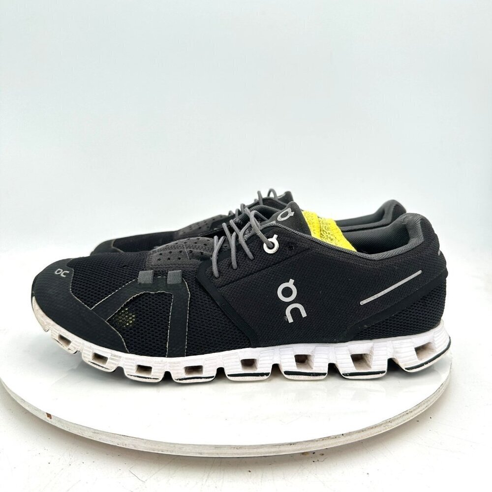 On Cloud 6 Swiss Engineering Women Size 9.5 Black Eclipse Grove Running Shoes